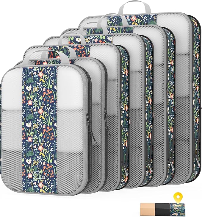 6 Set Compression Packing Cubes by OlarHike