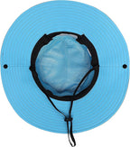 Womens Summer Sun Hat Beach Hat Wide Brim Outdoor UV Protection Hat Foldable - Image 6