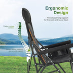ALPHA CAMP Oversized Folding Camping Chairs - Image 3