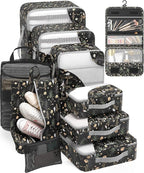ALL INCLUDED 10 Set Durable Packing Cubes by OlarHike