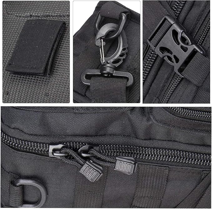 hopopower Tactical Sling Bag Pack Military Rover Shoulder Backpack EDC Assault - Image 7