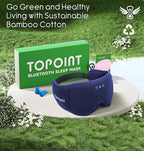 Sleep Mask with Headphones Bluetooth 5.4, TOPOINT 3D Eye Mask Blackout with - Image 8
