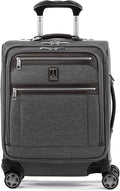 Travelpro Platinum Elite Softside Expandable Carry on Luggage, 8 Wheel Spinner by Travelpro