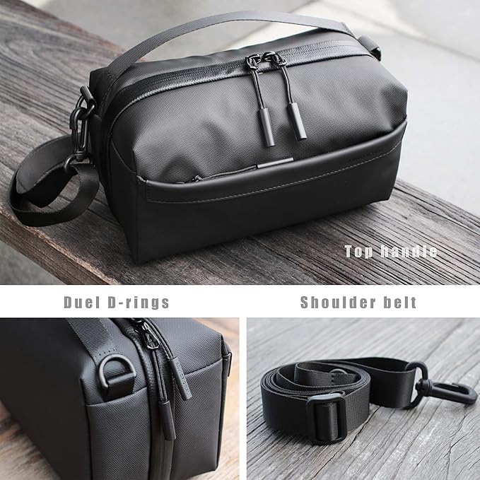 Alex T1 large storage electronics organizer travel case pouch, YKK - Image 4