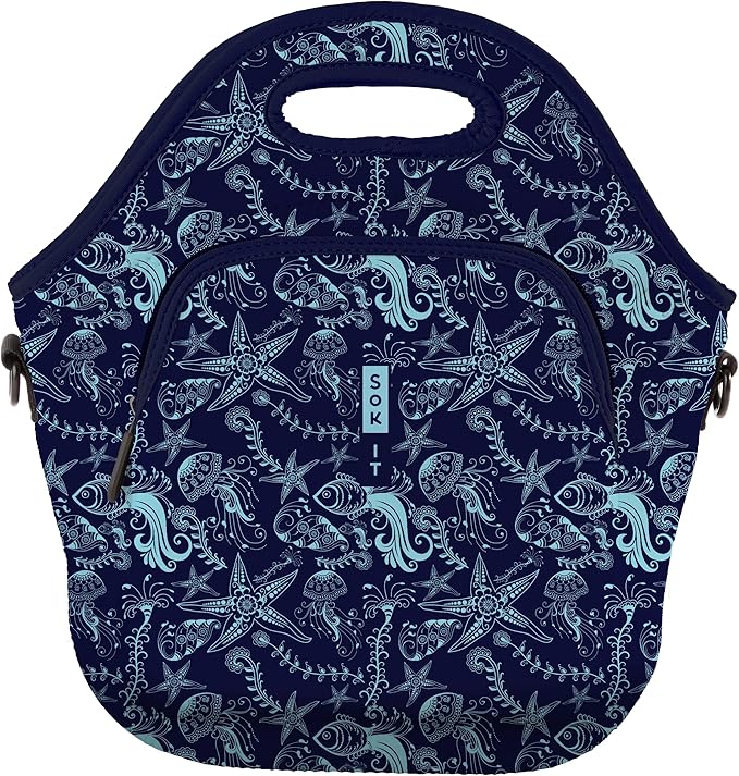 Sok It LunchTote Zippered Bag Insulated Neoprene Caddy by SokIt