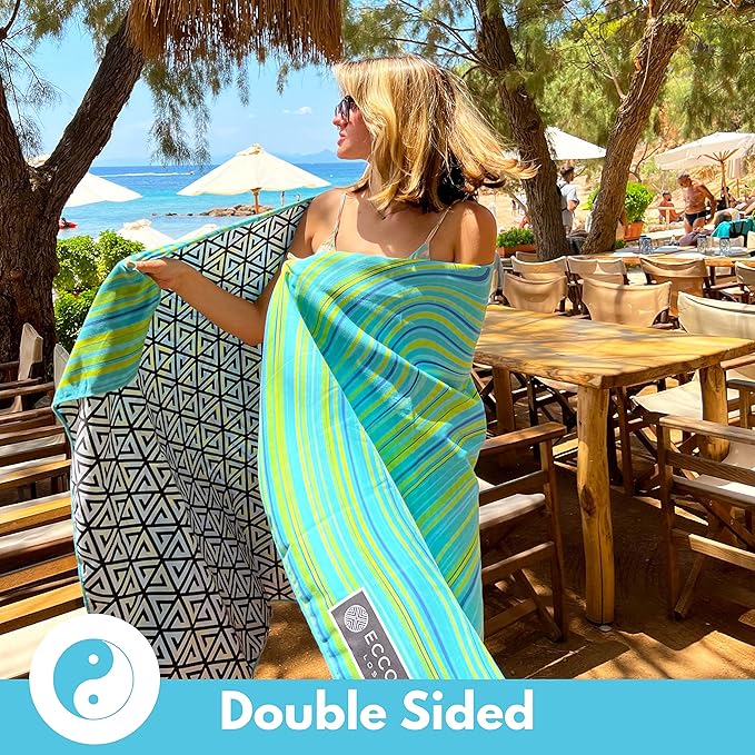 ECCOSOPHY Microfiber Beach Towel - Image 4