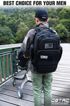 Diaper Bag Backpack for Dad, DBTAC Large Baby Nappy Bag for Men w/Changing Mat - Image 2