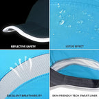 GADIEMKENSD Reflective Folding Outdoor Hat Unstructured Design UPF 50+ Sun - Image 6