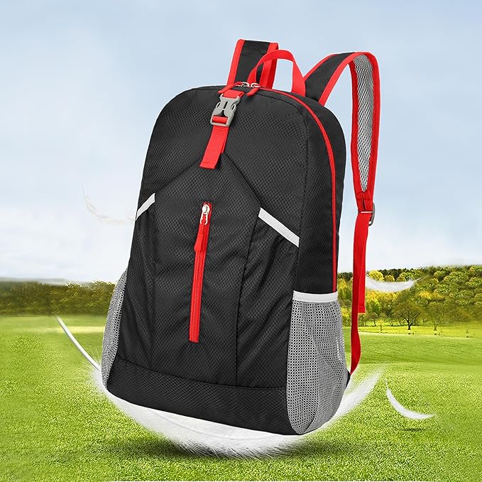 25L Hiking Backpack Foldable Sports Daypack Camping Collapsible Bag Water - Image 5
