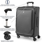 Travelpro Crew Classic Lightweight Softside Expandable Checked Luggage - Image 3