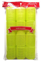 Jumbo Hair Rollers Curlers Self Grip Holding Rollers Hairdressing Curlers Hair Design Sticky Cling Style For DIY Or Hair Salon By Kamay's (Gripping Sticky Rollers 48mm/1.9"Large Size12PCS)Random Color