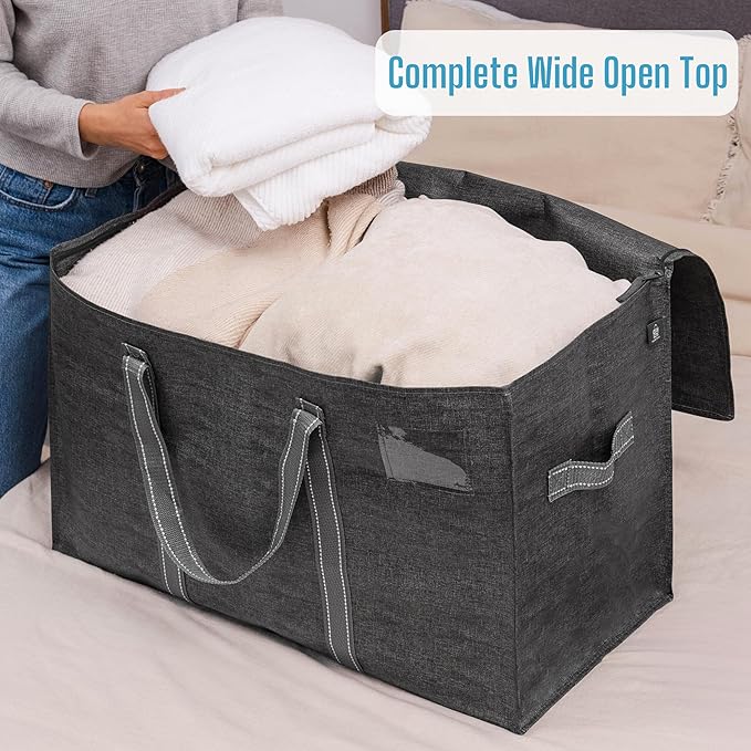 VENO 10 Pack Moving Bags, Heavy Duty, Moving Boxes Alternative, Packing Storage - Image 2