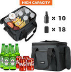 OPUX Soft Cooler Bag, Insulated Collapsible Soft Sided Cooler Lunch Cooler Bag - Image 2