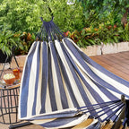 ANYOO Cotton Hammock Portable Camping Hammocks - Image 7