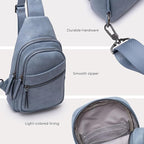 Alldaily Large Sling Bag for Women Crossbody Purse Leather Fashionable Trendy - Image 5