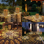 Brizled Butterfly Solar Lantern Lights 2 Pack, Warm White Christmas/Birthday - Image 5