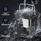 Solar Lantern Outdoor Table Lamp, Touch Control Outdoor Cordless Lantern - Image 3