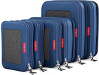 Compression Packing Cubes for Travel Organizers by LeanTravel