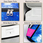 Fenrici Galaxy Lunch Box for Boys, Boy's Lunch Box for School, Insulated Lunch - Image 4