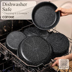 CAROTE 17pcs Pots and Pans Non Stick, Cookware Sets Detachable Handle, - Image 4