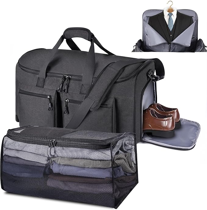 Convertible Garment Duffel Bag by HILOMON