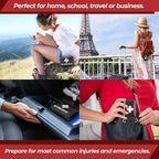 M2 BASICS All-Purpose 150 Piece First Aid Kit | Car, Survival | Small Emergency - Image 2
