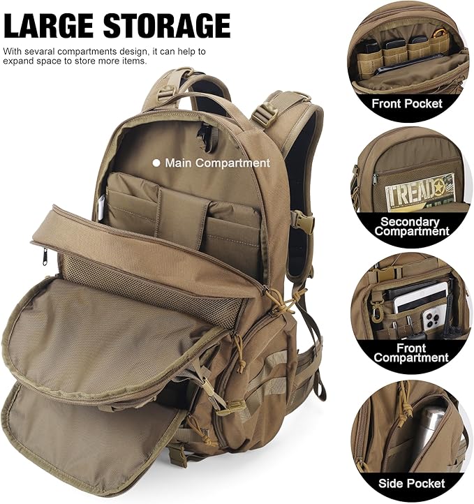 Mardingtop 35L Molle Tactical Military Backpack - Image 5