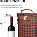 Tirrinia 2 Bottle Wine Gift Tote Carrier - Image 6