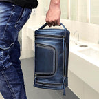 VC VINTAGE COUTURE Leather Toiletry Bag - Image 8