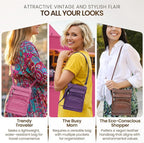 Krediz leather Crossbody Purses - Image 6