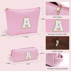YOOLIFE Personalized Initial Makeup Bag - Image 4