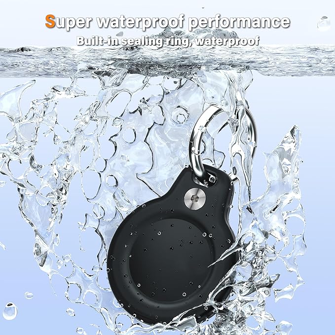 RFUNGUANGO Premium Waterproof Airtag Case, 4 Pack, Durable and Scratch Resistant - Image 2