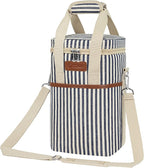 Opux 4 Bottle Insulated Wine Cooler Bag - Image 9