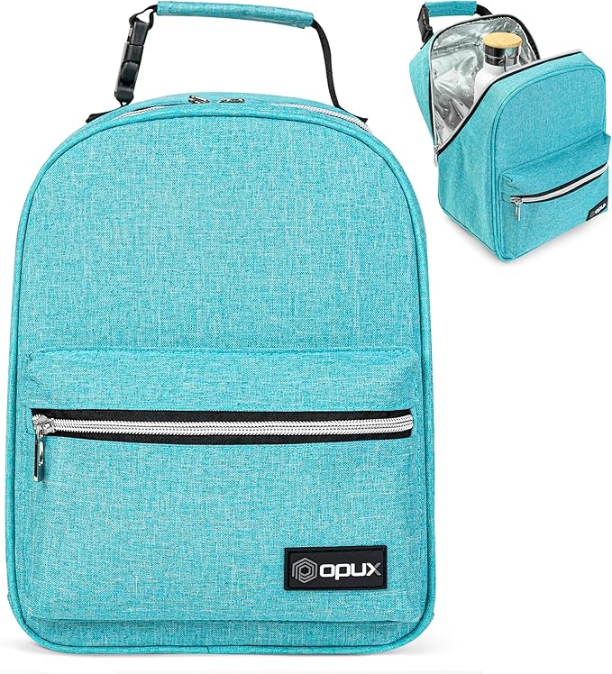 opux Lunch Box for Girls Boys Kids, Insulated Leakproof Lunch Bag, Reusable by OPUX