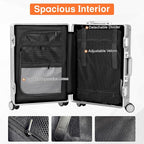 All Aluminum Carry On Luggage 22x14x9 Airline Approved，Hard Shell Carry On - Image 6