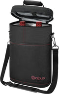opux 2 Bottle Wine Carrier Tote, Insulated Leakproof Wine Cooler Bag, Wine by OPUX