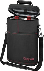 opux 2 Bottle Wine Carrier Tote, Insulated Leakproof Wine Cooler Bag, Wine by OPUX