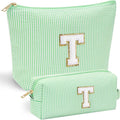 YOOLIFE Initial Makeup Bag for Girls by YOOLIFE