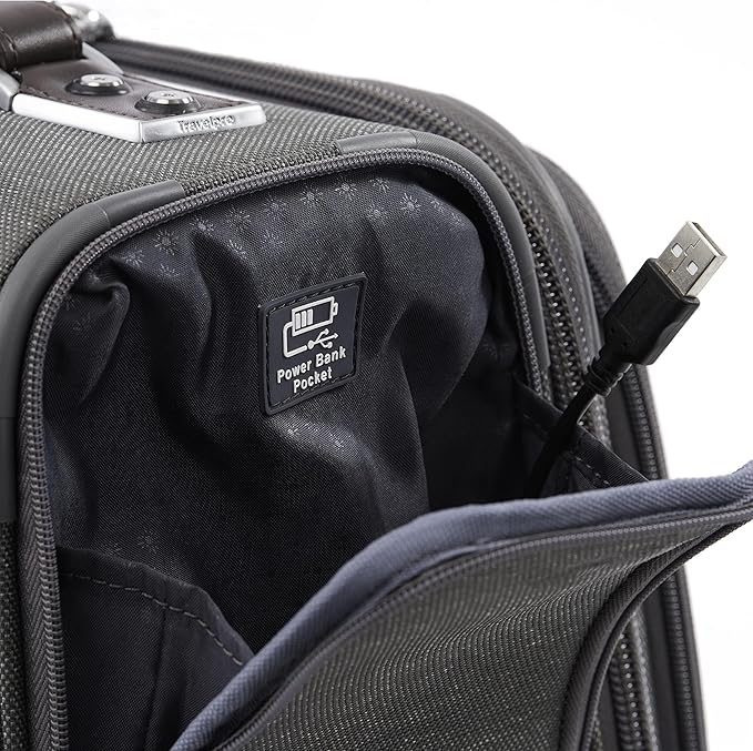Travelpro Platinum Elite Softside Expandable Carry on Luggage, 8 Wheel Spinner - Image 9