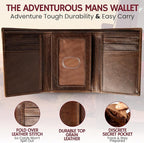 BULL GUARD Leather Trifold Wallets - Image 3
