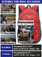 ProEtrade Backpack Bookbag for College Laptop Travel, Fit Laptop Up to 15.6 inch - Image 6