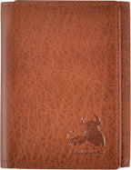 BULL GUARD Leather Trifold Wallets by BullGuard