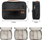 Electronics Accessories Organizer Bag, Waterproof Double LayerTravel Cable - Image 4