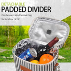 Tirrinia 4 Bottle Leakproof Insulated Wine Carrier Tote Bag - Image 2