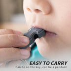 TISUR Titanium Emergency Whistle, EDC Safety Whistles Necklace Loud up to 120db - Image 7