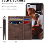 SERMAN BRANDS RFID Blocking Wallet Slim Bifold - Image 3