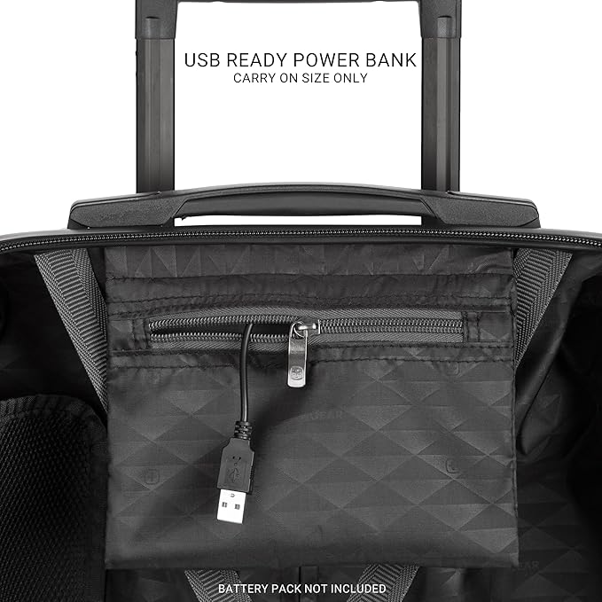 SwissGear 7272 Energie Hardside Expandable Luggage - Image 3