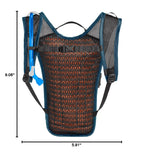 Hydrobak Light Bike Hydration Backpack 50oz (Gibraltar Navy/Black)