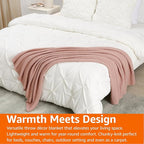 Amazon Basics Chunky Cable Knit Throw Blanket - Image 7