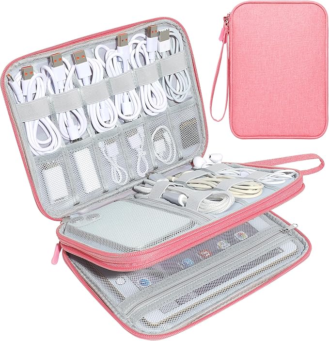 CILLA Electronics Organizer Travel, Travel Cord Organizer Case, Compact by CILLA